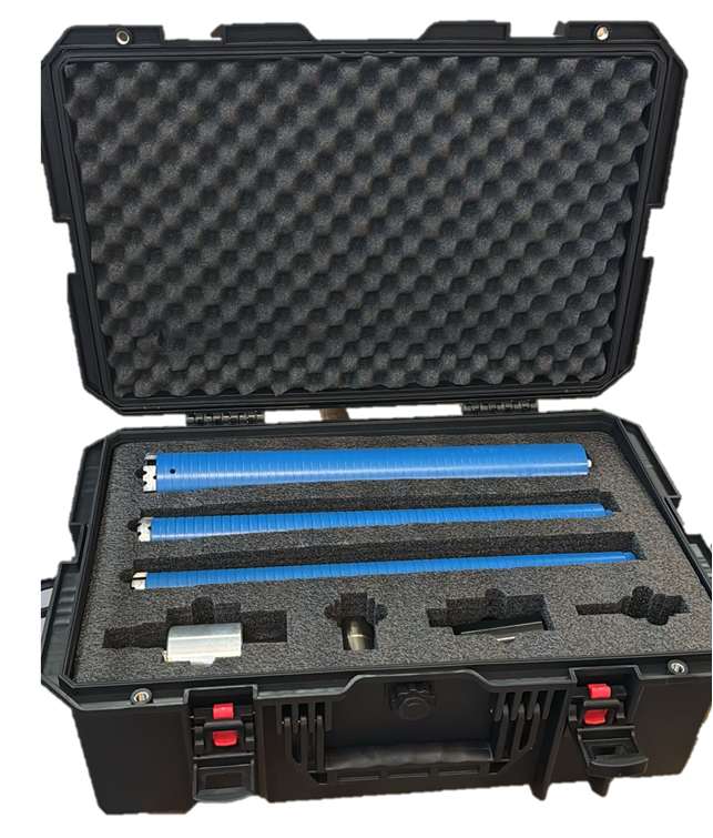 TBK Stairmaster Set 5-teilig im Koffer MACH 3 - Diamant-Trockenbohrkrone mit Hochleistungssegment