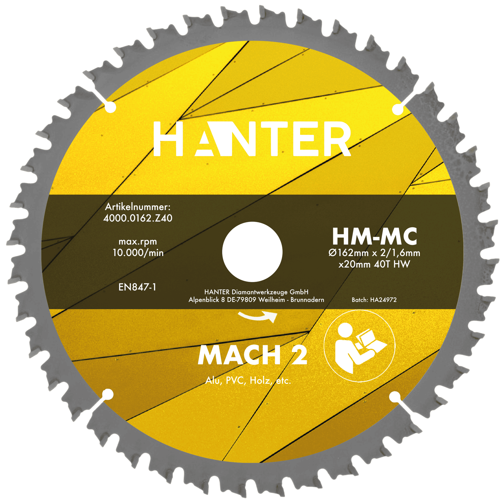 HM-MC MACH 2 - Multicutter Hartmetall Kreissägeblatt