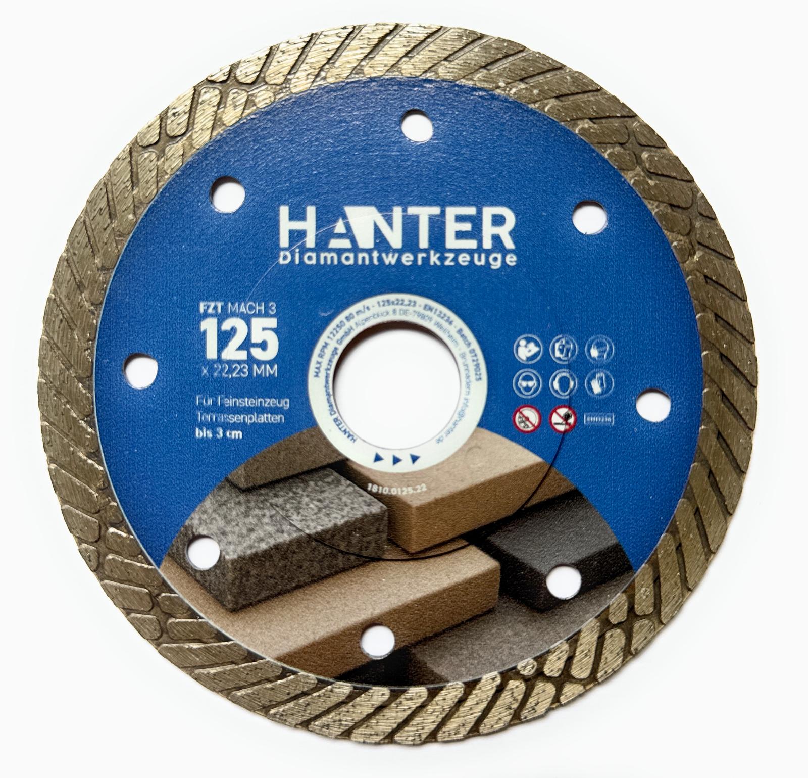 FZT MACH 3 - Premium-Diamanttrennscheibe Fliese/ Feinsteinzeug